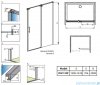 Radaway Espera DWJ Drzwi wnękowe przesuwne 160 prawe szkło przejrzyste 380795-01R/380216-01R